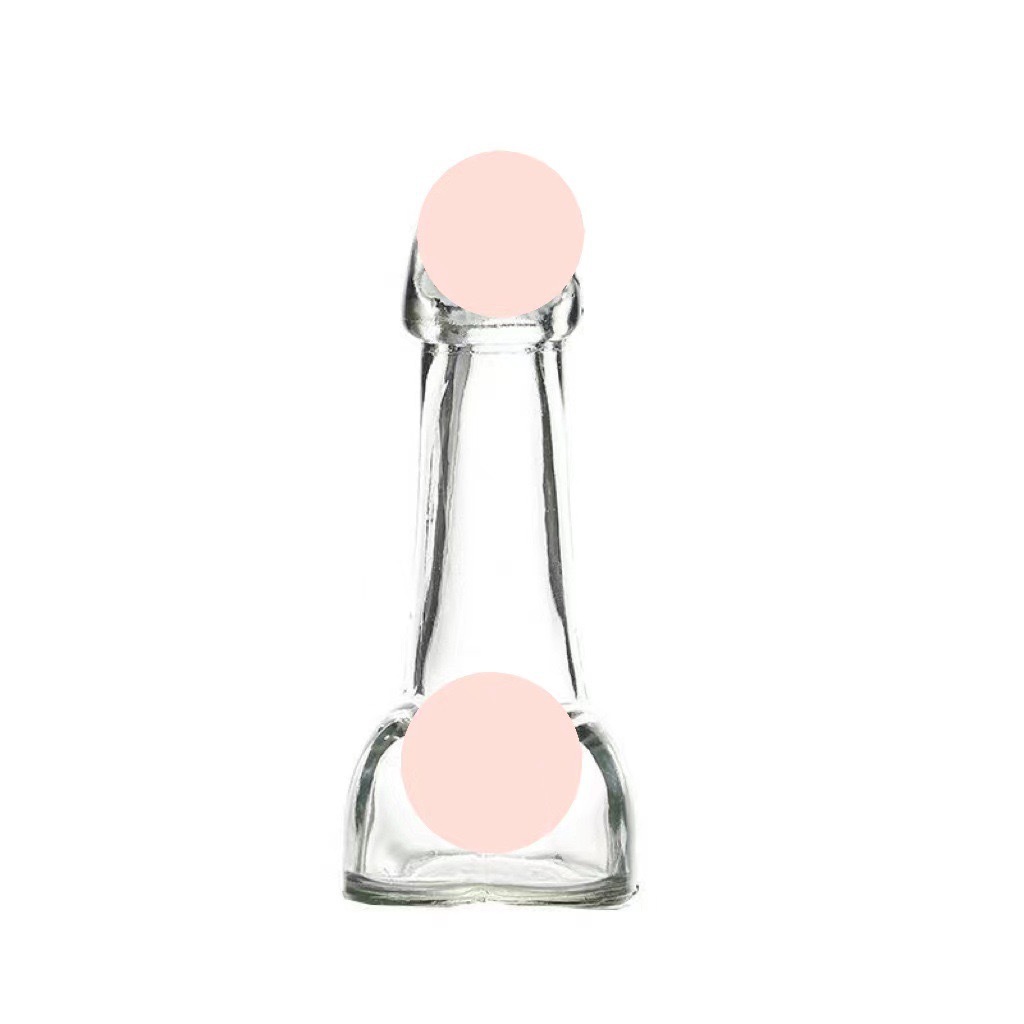 Sexy Amazon single party Men's Cup Big Bird glass wine bottle Carnival Party KTV bar fierce Men's Cup