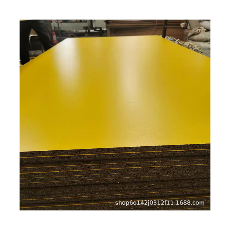 Manufacturer Supply Chipboard Paint-free Board Melamine Veneer Chipboard Cabinet Door Various Pattern Chipboard