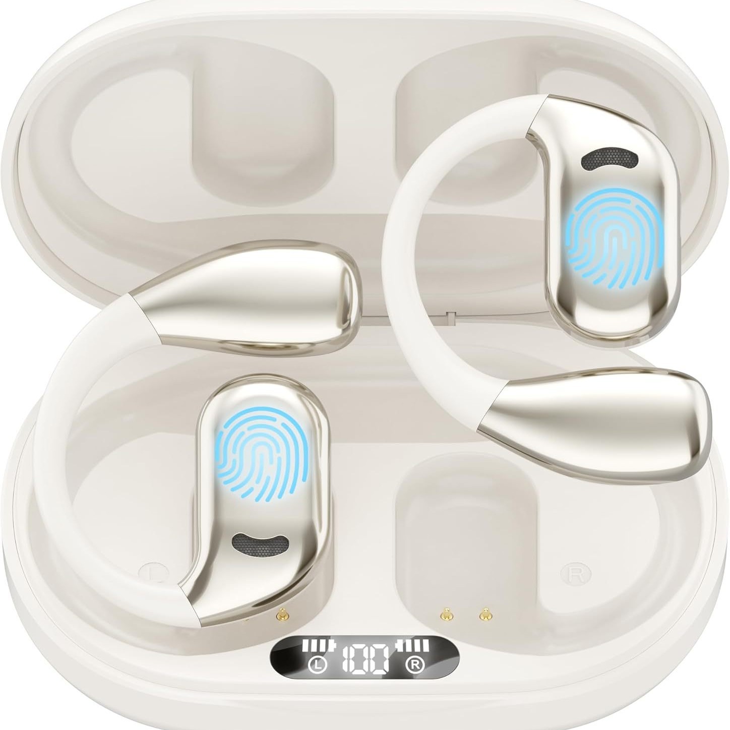 Cross-Border Translation Headphones Bluetooth Headset Ear-Hook Ows Open-Type Non-In-Ear Popular 2025 New Headphones