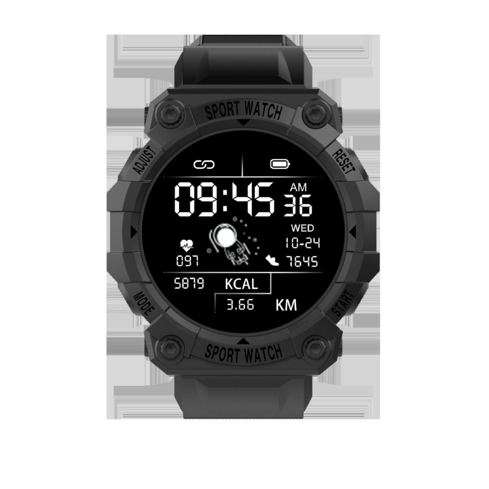 Cross-border astronaut round FD68S smart bracelet 1.44 large color screen sports heart rate bracelet factory outlet