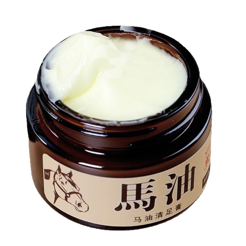 Horse Oil Foot Cream with Packaging Box, Anti-Cracking, Anti-Freezing, Dryness, Cracking, Chapped Skin, Peeling, Moisturizing, Hand and Foot Care Cream