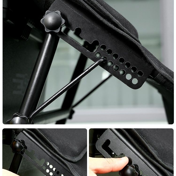 Electric Vehicle Backrest, Quick Folding, Delivery Person Rest, Motorcycle, Multi-Functional Vehicle Recliner, Portable, Comfortable and Portable