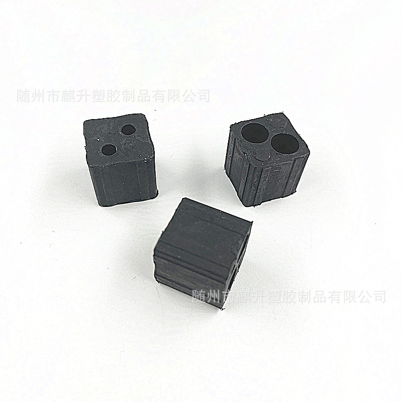 20*20 square tube plastic single-pass door and window guardrail installation accessories one-pass joint plastic solder-free installation