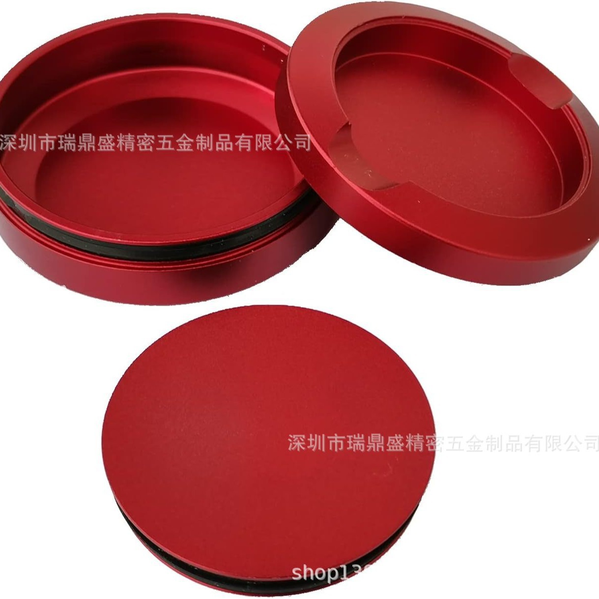 Factory direct exquisite aluminum alloy cigarette box three-layer CNC aluminum box simple aluminum cigarette box can be fixed color logo