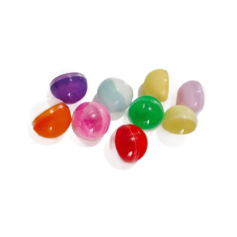38mm Eggshell Funny Gashapon Transparent Macaron Colorful Gift Ball Gashapon Ball Factory Wholesale 28Mm-200Mm