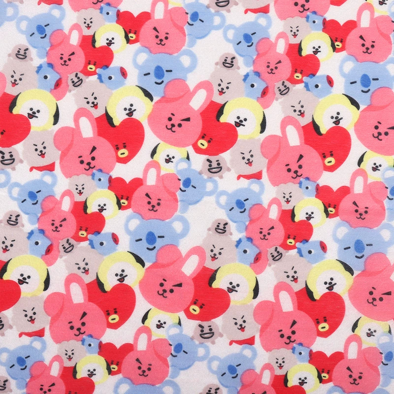 Non-Woven Printing Rprt Spunlace Fabric Heat Transfer Printing Manufacturer Sublimation Digital Printing Processing Customization