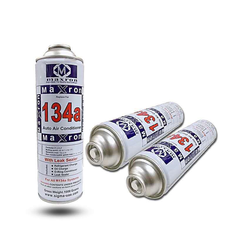 Maxron R134A 800g Refrigerant Refrigerant Fluorine Chlorine Car Air Conditioning Refrigerant Refrigerant
