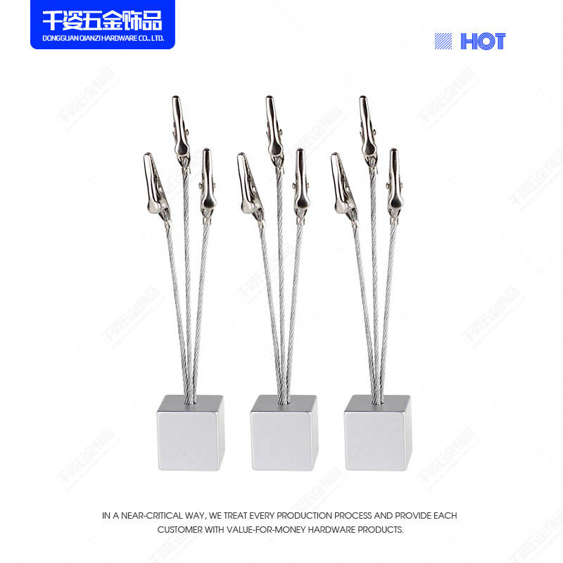 Eight-head note clip vertical photo clip multi-purpose long tail message clip desktop label business card clip manufacturers wholesale