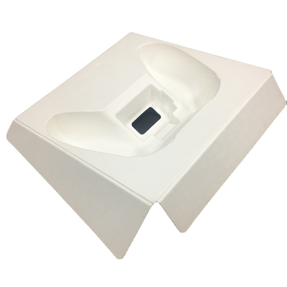 Global Plastic Limit Promotes Biodegradable Environmentally Friendly Paper Plastic Egg Tray Pulp Molding to Replace Blister Small Motor Paper Tray