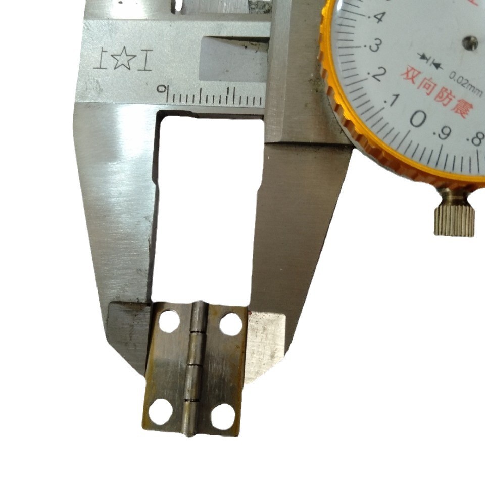 Stainless Steel Flat Hinges for Doors and Windows, 1 Inch, 1.5 Inch, 2 Inch, 3inch 4inch Mini Hinges for Wooden Boxes and Bags