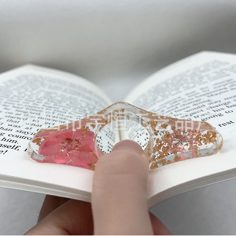 Dried Flower Book Press Creative Dropping Glue Reading Aids Real Flower Resin Crafts Dropping Glue Gift Jewelry