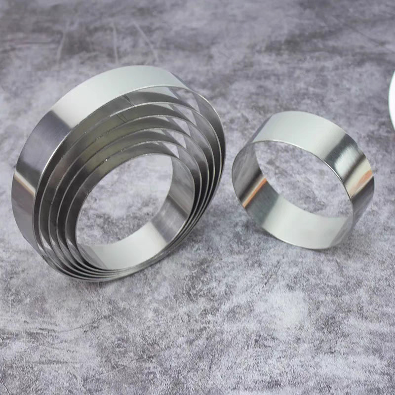 Tortilla Stainless Steel Round Banji Rice Cake Pancake Flapcake Hair Cake Steel Ring Melanel Cutting Mould Tower Ring Electric Cake Pan