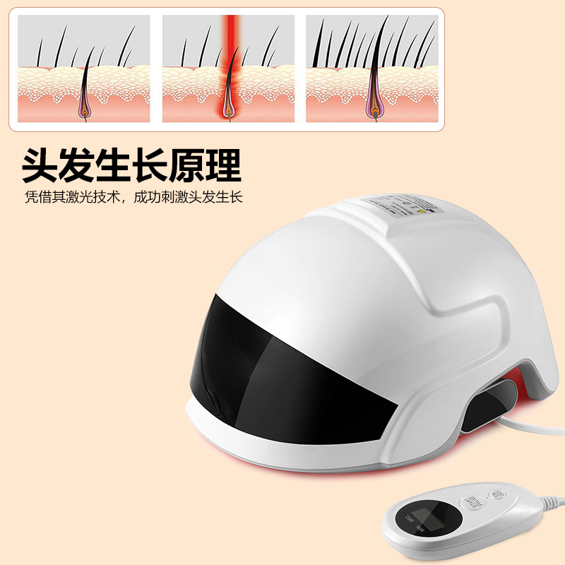 Инструмент для роста волос с 106 лампами, шлем для роста волос, шапка для интуитивного лазерного роста волос