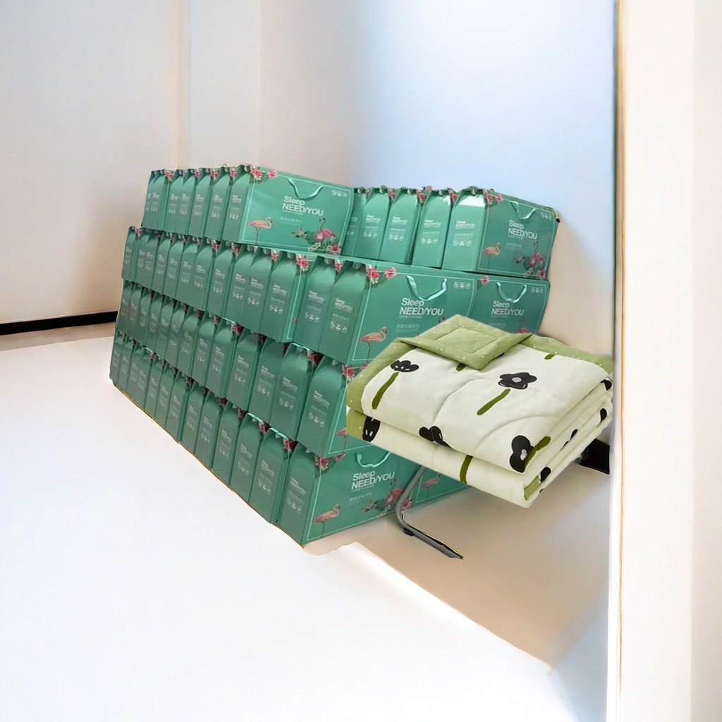 Cool and Breathable Event Sales Summer Quilt with Gift Box Air Conditioning Quilt Opening Promotion Gift Washed Cotton Summer Cool Quilt