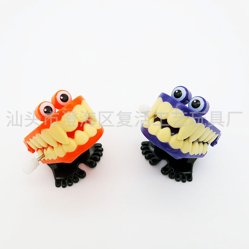 Цепочная игрушка, прыгающие зубы, Хэллоуин, подарок для учеников