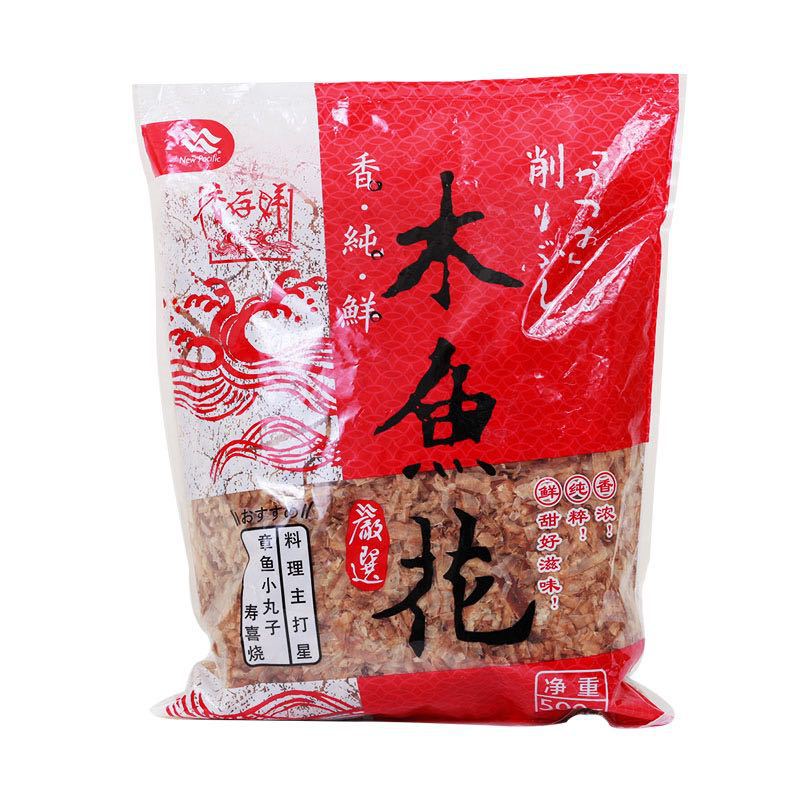 New Taiping Foreign Fragrant Pure Fresh Wooden Fish Flower Commercial 500g a Grade Bonito Flakes Octopus Balls Material Bonito Flower