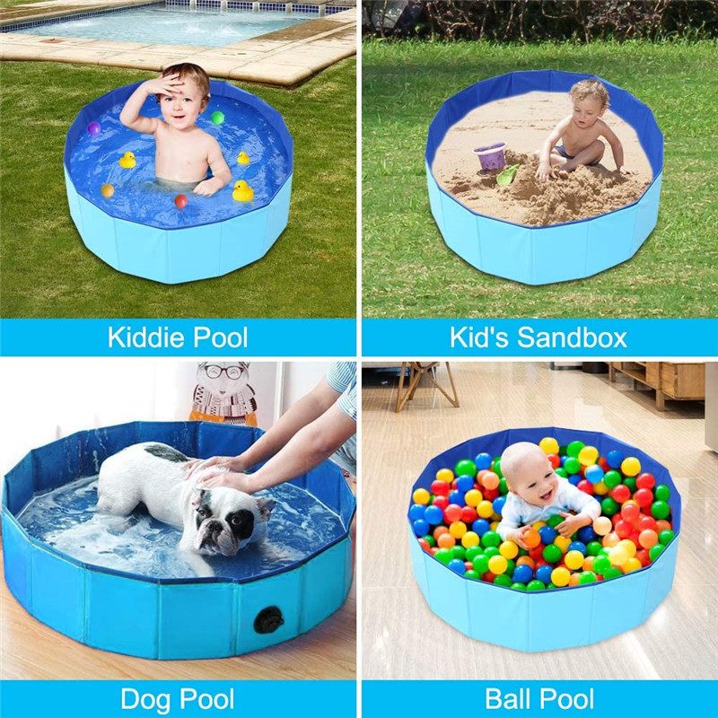 Pet Water Pool, Foldable Bath Tub, Cat Litter Pool, Large Dog Water Pool, Bath Tub, Dog House, Outdoor Bath Tub, Cross-Border Standard