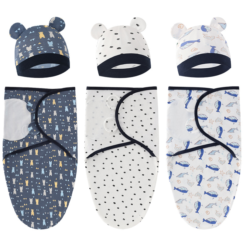 Зарубежная торговля Европой и Америкой новорожденный конверт для сна весенний шелковый мешок для сна в роддоме противоукачивающий конверт для сна