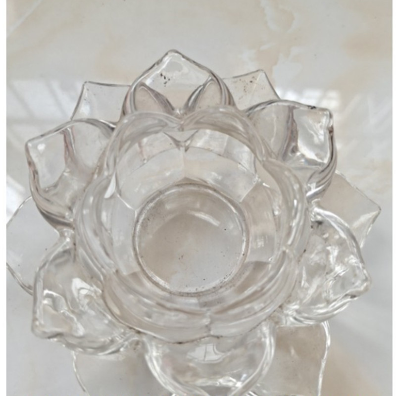 Sale butter cup lotus crystal cup butter lamp lotus cup oil rack oil lamp wholesale supply lamp