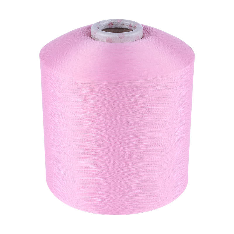 Manufacturer Supplies Colored Polyester Yarn 150D Low-Elastic Colored Polyester Yarn Semi-Matte Fluffy