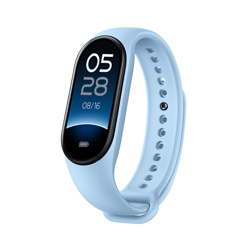 Cross-border hot new M9 sports pedometer smart bracelet smart reminder heart rate blood oxygen sleep monitoring factory gifts