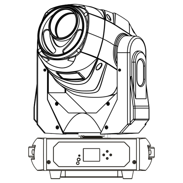 230W Pattern Beam Wash Moving Head Stage Light Best Selling Bar 230W Bsw Moving Head Light