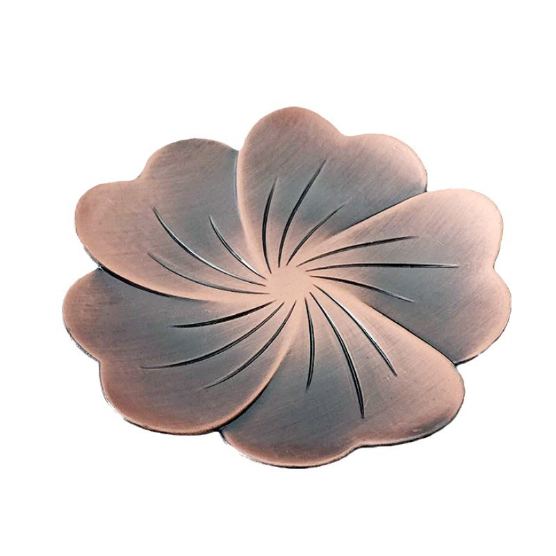 Wholesale Creative Lotus Incense Insert Line Incense Burner Plate Incense Burner Gourd Incense Seat Alloy Portable Incense Burner Incense Burner Incense Plate Agarwood