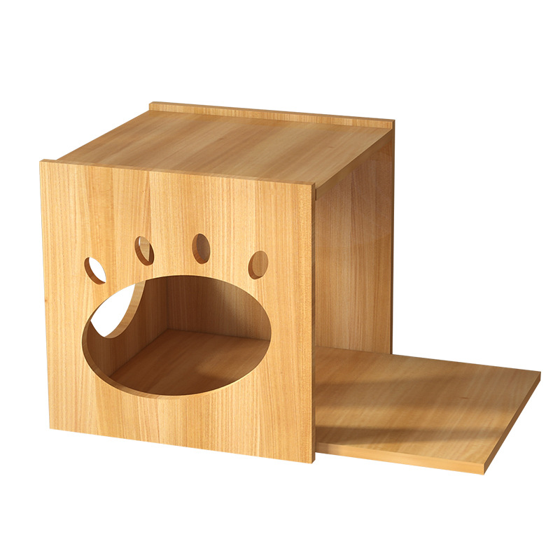 Wall-mounted Cat Climbing Rack in stock Solid Wood Cat Springboard Platform Apartment Wall Space Capsule Cat Nest DIY Custom Cat Wall