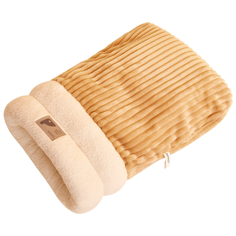 Autumn and winter warm cat nest sleeping bag drill hole nest closed small cat nest security dog nest drill bed cross-border factory wholesale