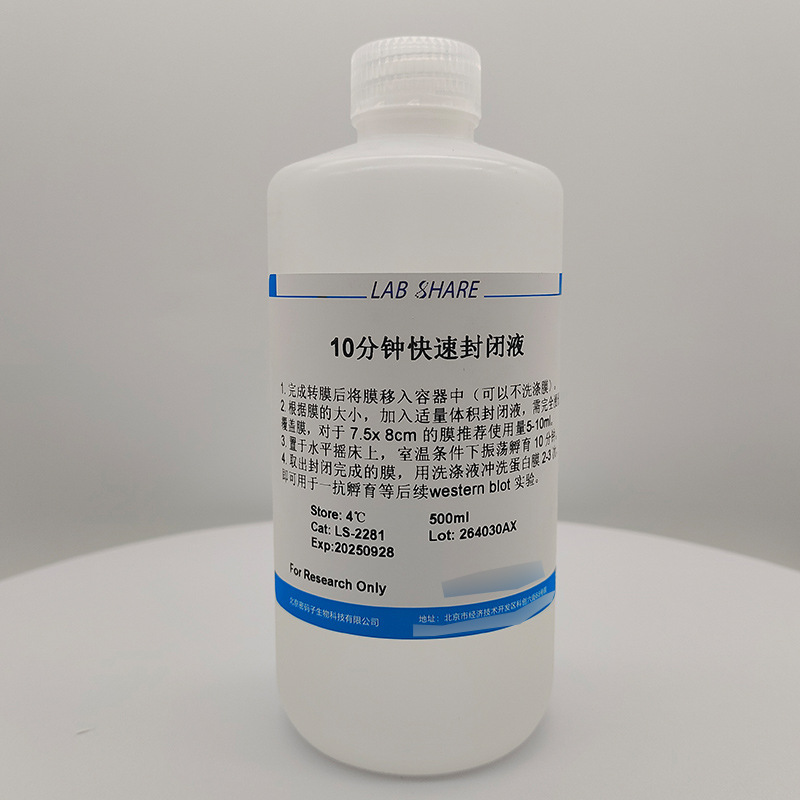 Low back sealing liquid WB experiment protein biochemical experiment for scientific research only