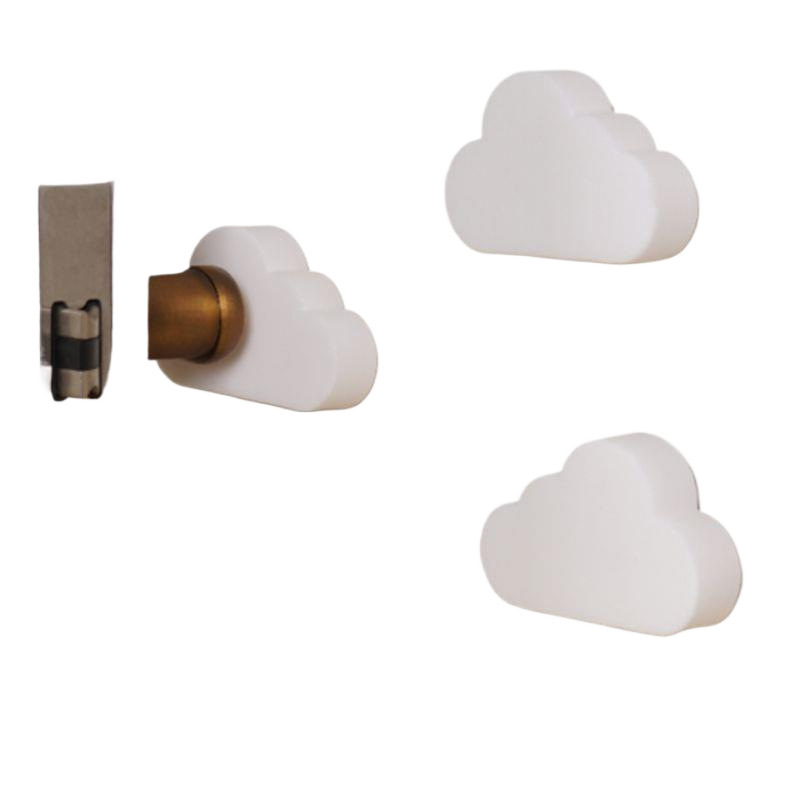 Simple Anti-Collision Pad Silent Sticker Buffer Anti-Collision Particle Wall Door Back Wardrobe Cabinet Door Bathroom Silent Household Use