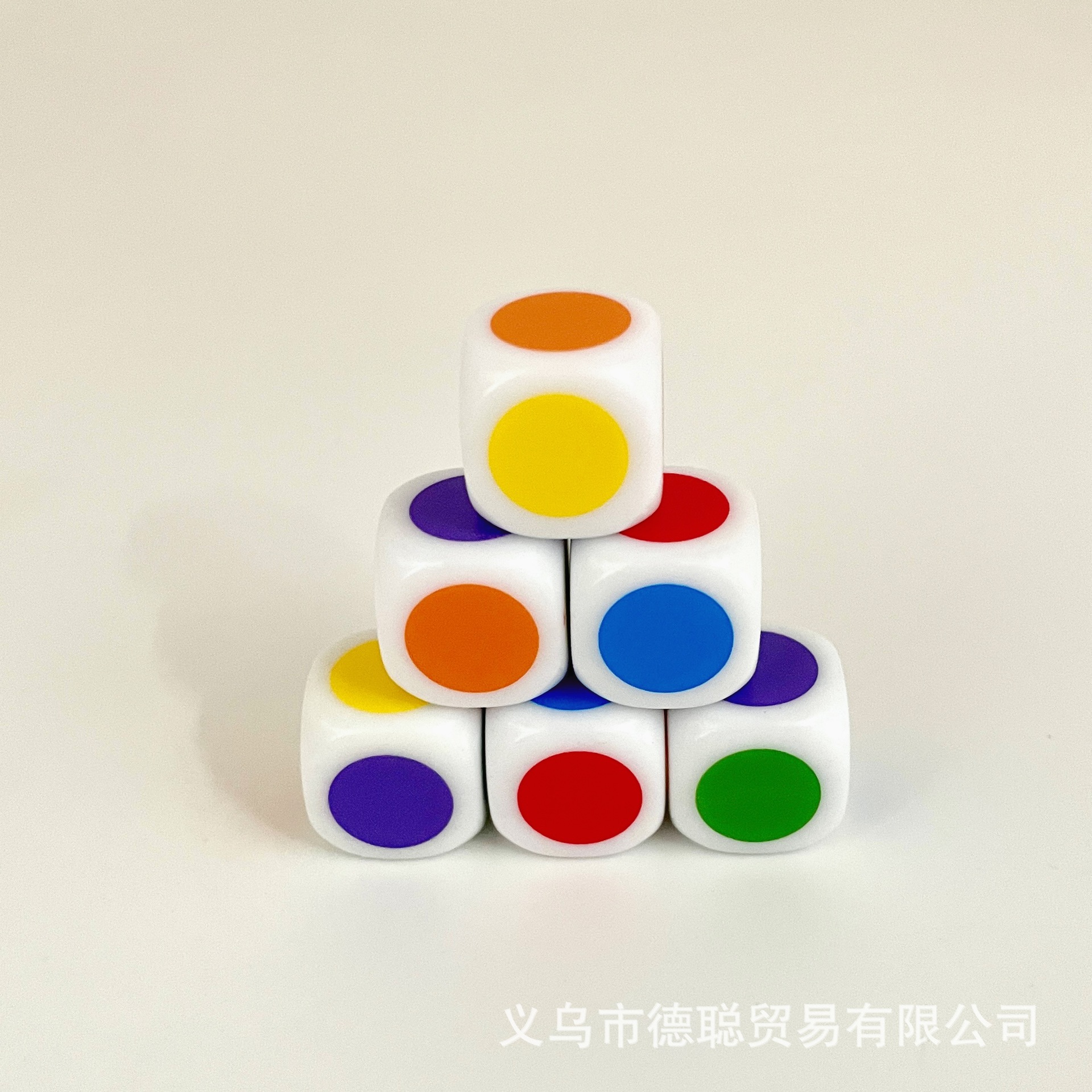 16Mm20Mm Silk Screen Printing Dot Color Printing Dice Dice Sieve Throwing Dice