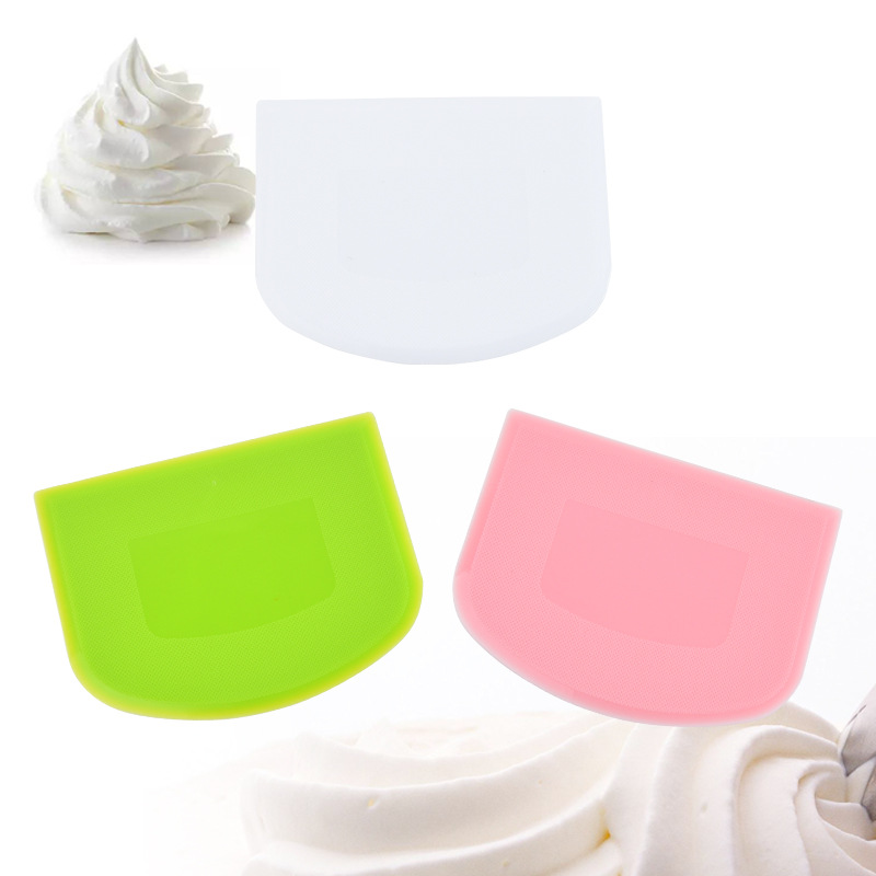 Pe Plastic Dough Scraper Noodle Cutter Rice Roll Scraper Dough Cutting Baking Scraper Tool