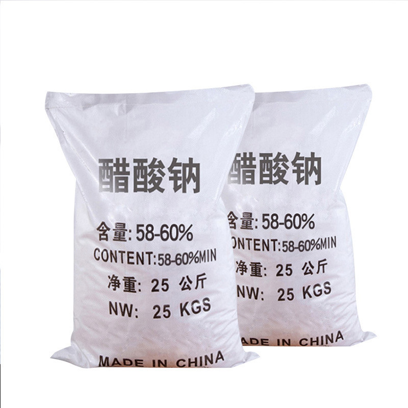 Manufacturer Wholesale 58%-60% Sodium Acetate for Warm Baby Products, Fast-Release Buffer Agent, Mordant, Sodium Acetate for Wastewater Treatment