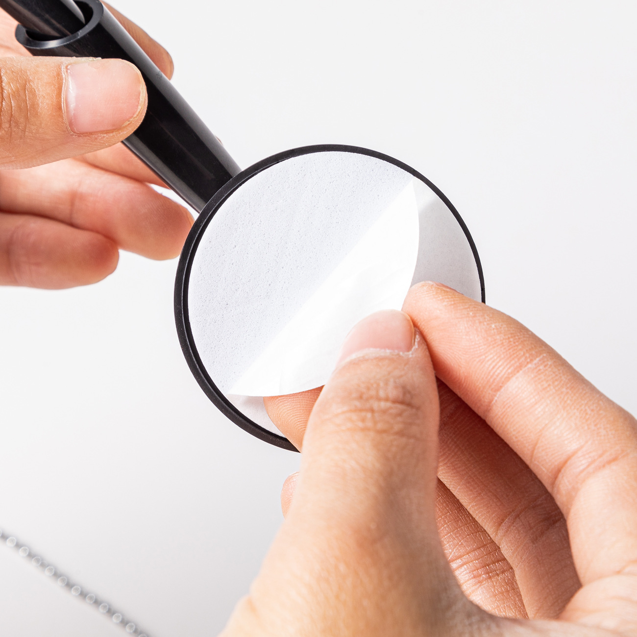 Business plastic desk pen can be printed logo Hotel bank front desk fixed sign pen advertising paste desktop desk pen