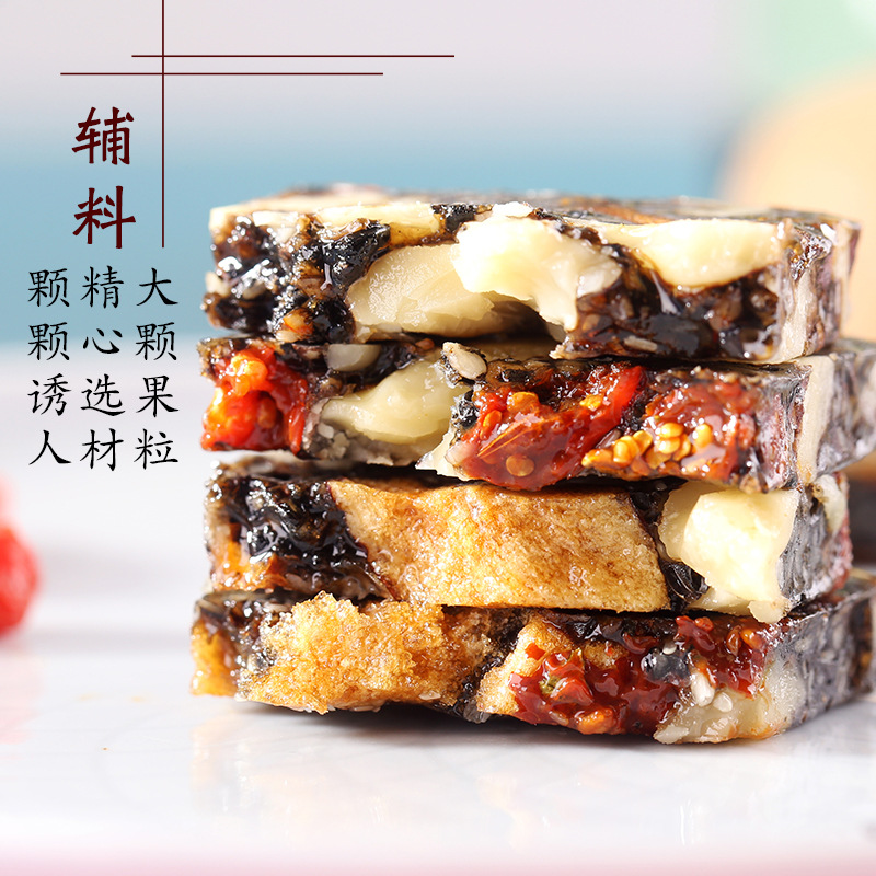 Donkey-Hide Gelatin Cake from Dong'E County, Red Date Donkey-Hide Gelatin Cake, Ready-To-Eat Donkey-Hide Gelatin Solid Cake, Authentic Donkey-Hide Gelatin from Shandong