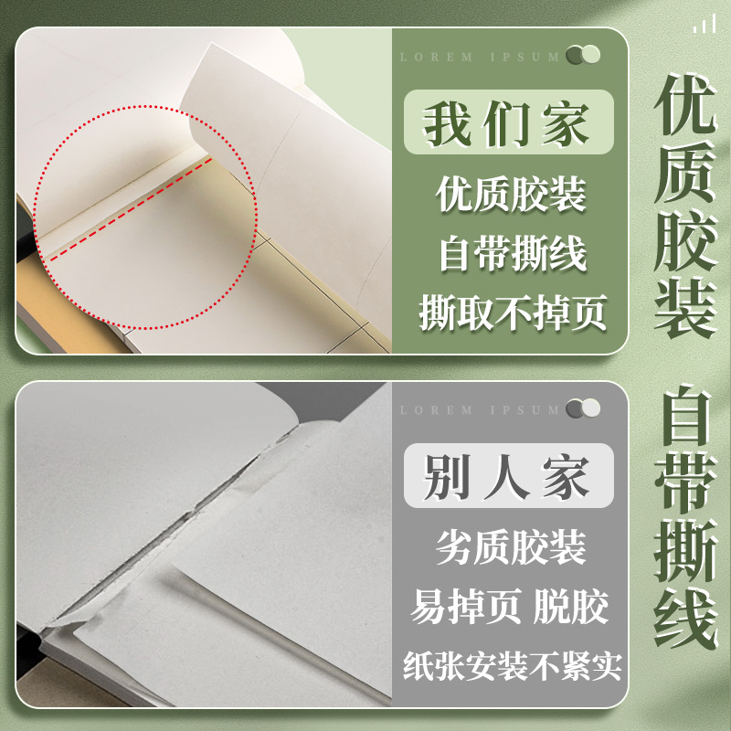 Draft paper for postgraduate entrance examination students a4 paper draft book blank b5 high school student calculation paper thickening number