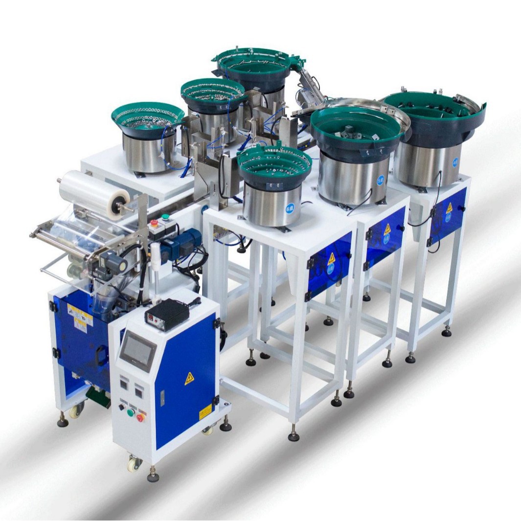 Машина для упаковки с винтовым механизмом Qindian Qd-60T, аксессуары для лифтов, пластиковые детали, автоматическая количественная упаковка смешанных продуктов