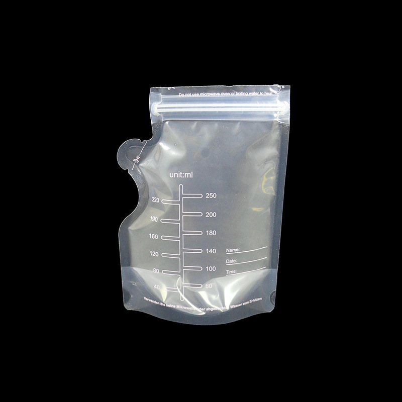 Wholesale Milk Storage Bag Disposable Milk Collection Bag Manufacturer Spot 150/200/250ml Breast Milk Storage Bag 30 Pieces
