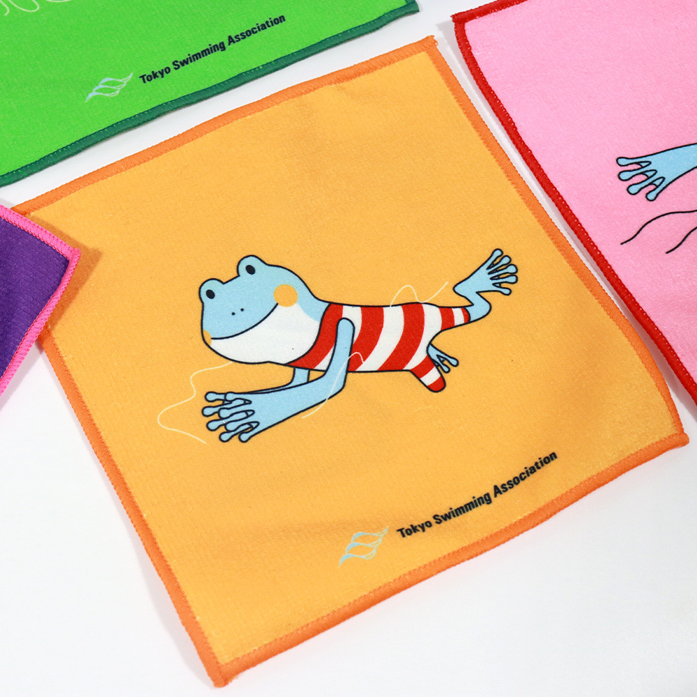 Customized game animation square gift peripheral handkerchief microfiber printed towel advertising handkerchief