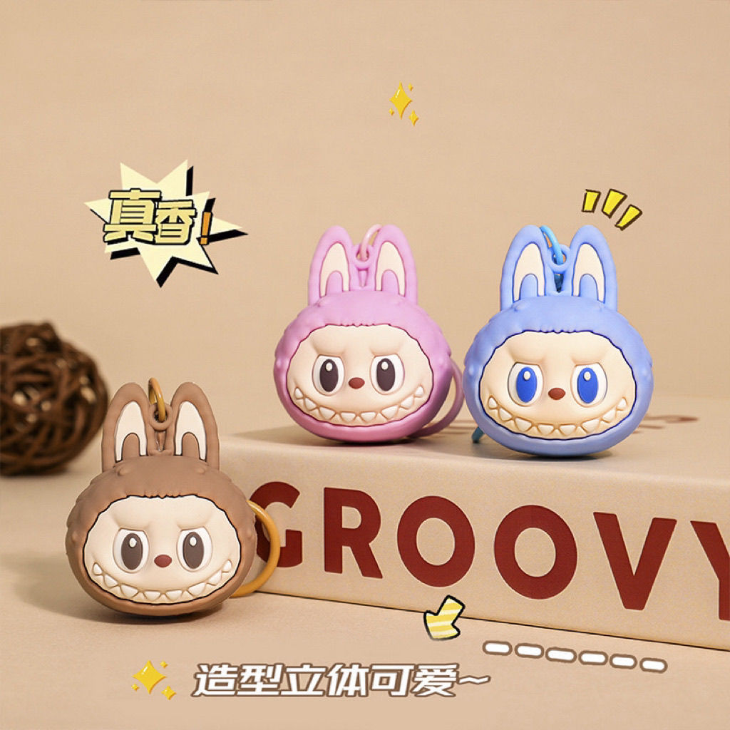 Little Red Riding Book Labubu Keychain Cartoon Pendant Three-dimensional Cute High Color Value Bag Pendant Cute Fun DIY Gift