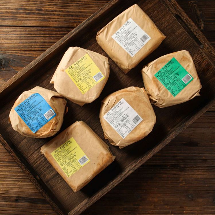 Dumpling skin wonton skin flat food large, medium and small white skin yellow skin 500 g/bag (13 options)