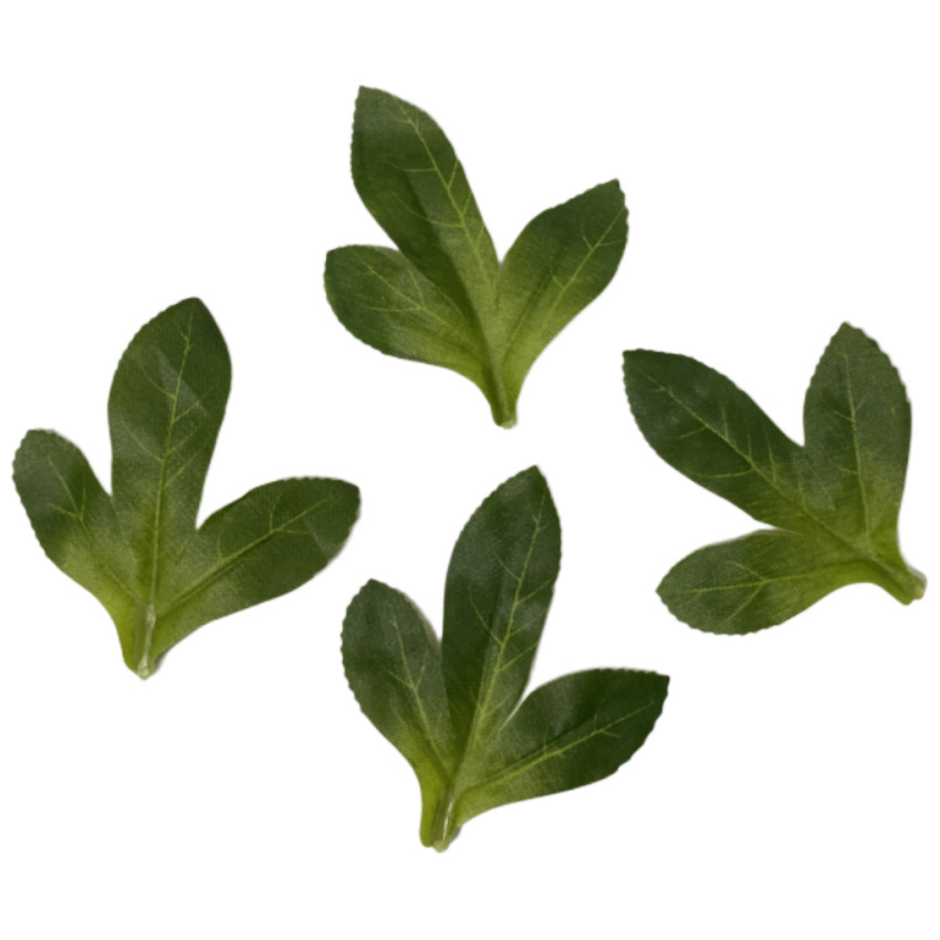 Silk screen simulation peony flower leaf false leaf large leaflet handmade DIY factory straight hair Foreign trade