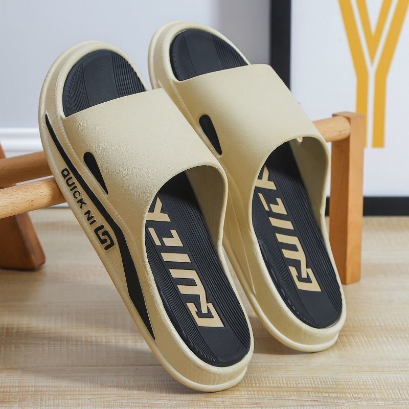 A generation of slippers men's summer soft thick bottom temperament outside wear home summer sandals sandals women's postage