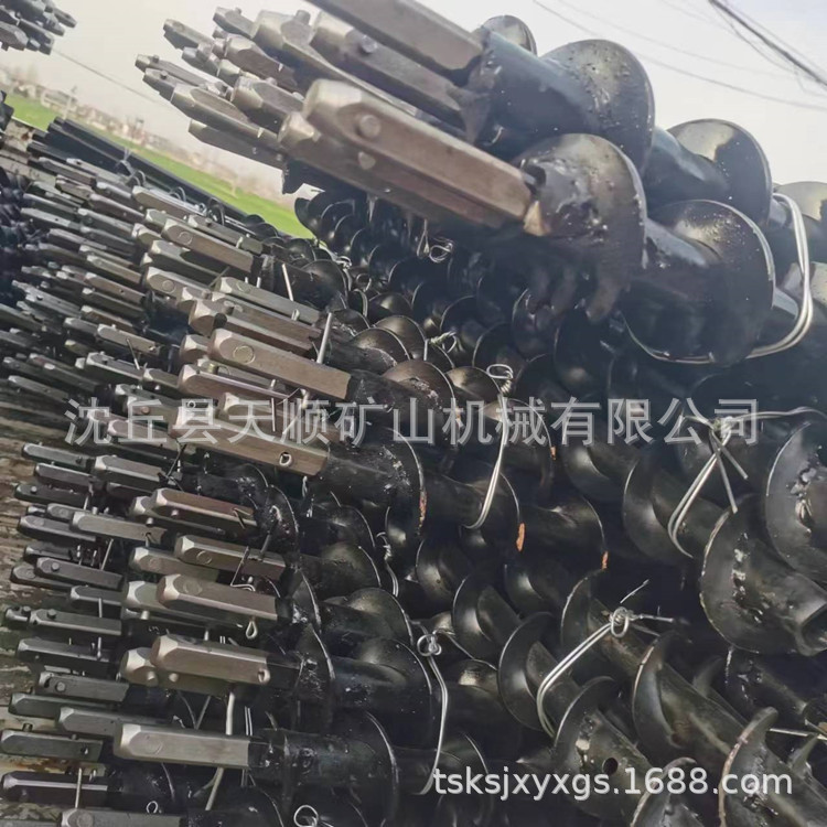 Factory direct mining 65*18 square high-efficiency spiral drill pipe anti-outburst drill pipe coal mine twist water exploration drill pipe