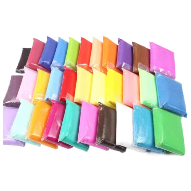 Factory Direct Sales 24 Colors Ultra-Light Clay 100g Light Clay Kidsren's Toys Space Colored Clay Handmade Plasticine 100g