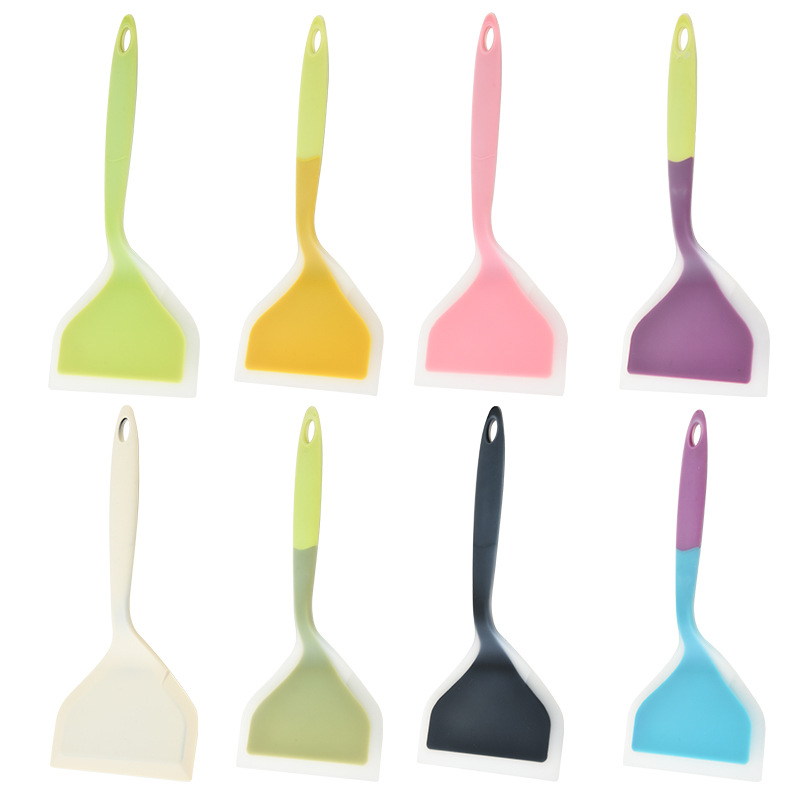 Yuzi Sauce Silicone Shovel New High Temperature Resistant Non-stick Pan Shovel Pancake Silicone Shovel Stir-frying Shovel Pancake Kitchenware