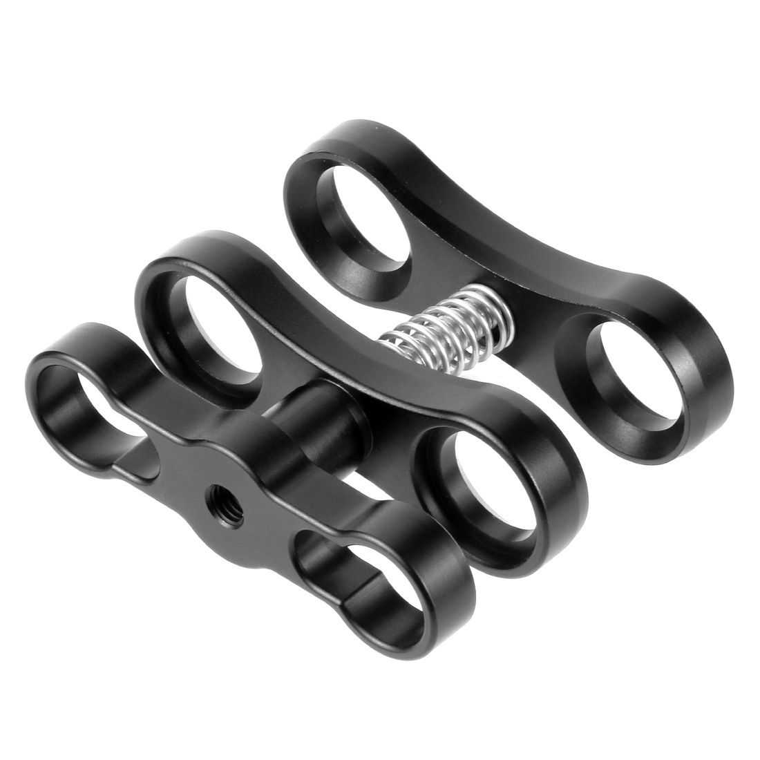 Diving Photography Aluminum Alloy Butterfly Clip Underwater Camera Waterproof Shell Diving Butterfly Clip Lamp Arm Ball Head Bracket