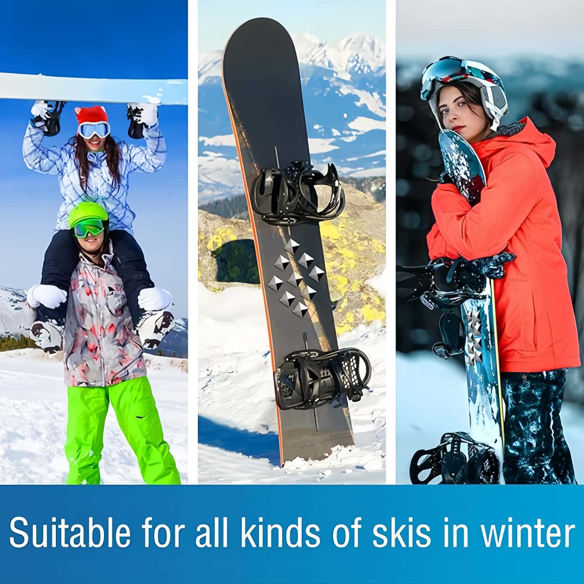 Amazon Snowboard Treadle Pad Pyramid Nail Anti-Slip Snowboard Treadle Pad Snowboarding