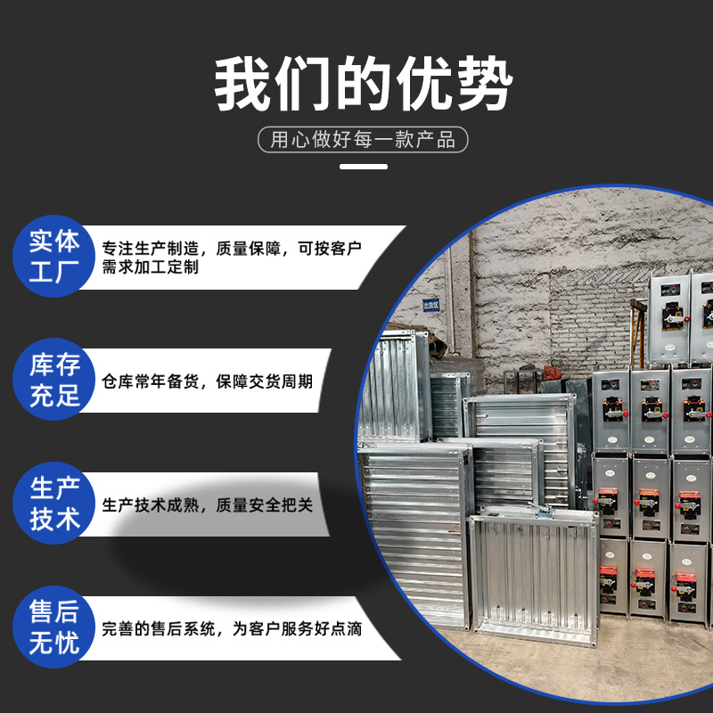 Factory Direct Supply Silencer Static Pressure Box Ventilation Composite Impedance Dust Removal and Noise Reduction Industrial Fan Galvanized Plate Silencer